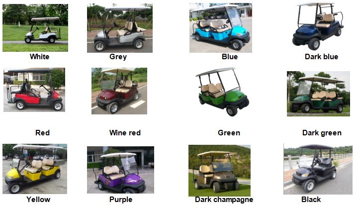 48V Multi Passenger Electric Golf Buggy , 8 Person Golf Cart With LED Headlight