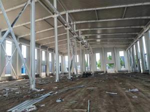 Quality Industrial Frame Q235 Q355 Prefab Steel Construction For Warehouse wholesale