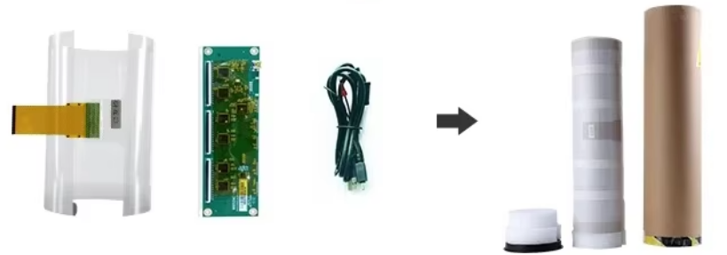 PT430CT02-4 43.0 inch 1920*1080 120 pins lcd Module LCD screen