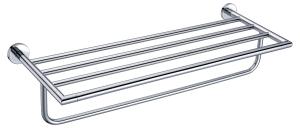 Quality Bith Double Rods Bathroom Hardware Sets , Stainless Steel Bathroom Fittings wholesale