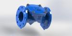 Swing Flex Check Valve 40 Degree Nylon Reinforcement Disc Incline