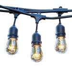 Christmas Style 48ft S14 LED Edison Bulbs String Lights For Indoor Outdoor