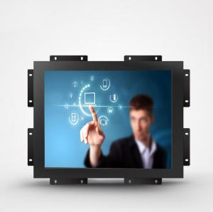 China 35 Million Touches Industrial LCD Touch Screen Monitor 300cd/m2 Resistive Touch on sale