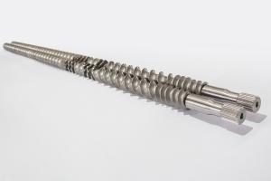 Quality High Torque Cold Rolling Twin Screw Extruder Shaft 70MC HIP Material wholesale