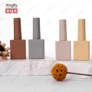 Quality 12ml Nail Polish Bottle Empty Cosmetic Packaging Glass Gel Nail Polish Bottle wholesale
