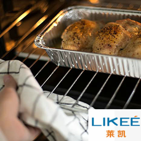 Convenient Aluminum Foil Food Lunch Box Aluminium Foil Tray