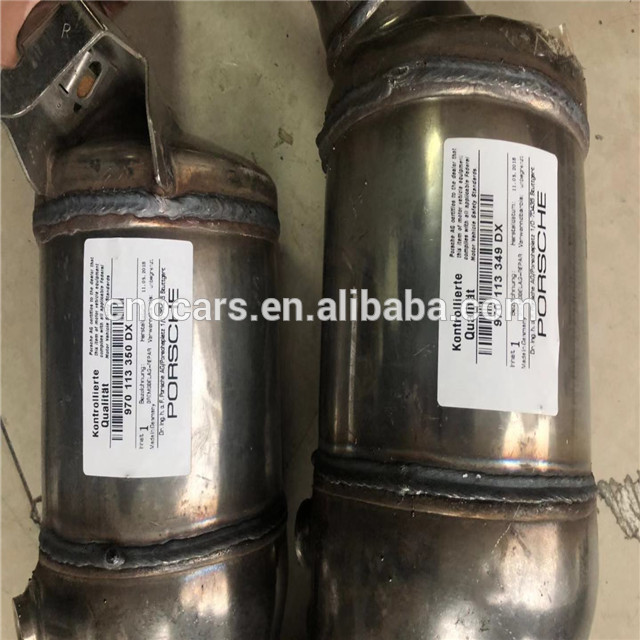Front Catalytic Converter For Porsche Panamera 970113349DX 970113350DX 97011335022 97011335023