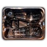 SAA RoHS 1000L Whirlpool Hot Tub Lodges For Jacuzzi