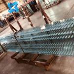 12mm Tempered Glass Panels Fireproof Toughened Safety Glass Customization