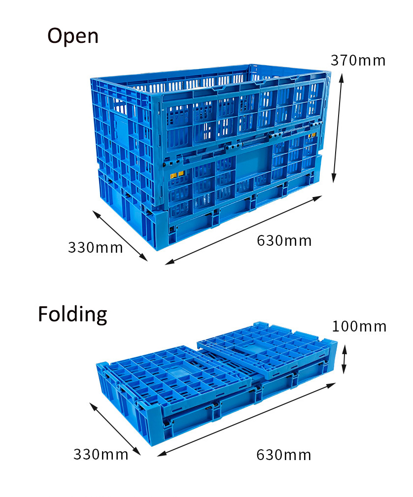 Foldable and Collapsible Egg Crate Meshy Box for Convenient Egg Transportation Solutions