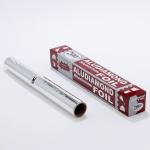 12" 18" 25 Microns Thick Silver Aluminum Foil Paper for Kitchen Grilling and