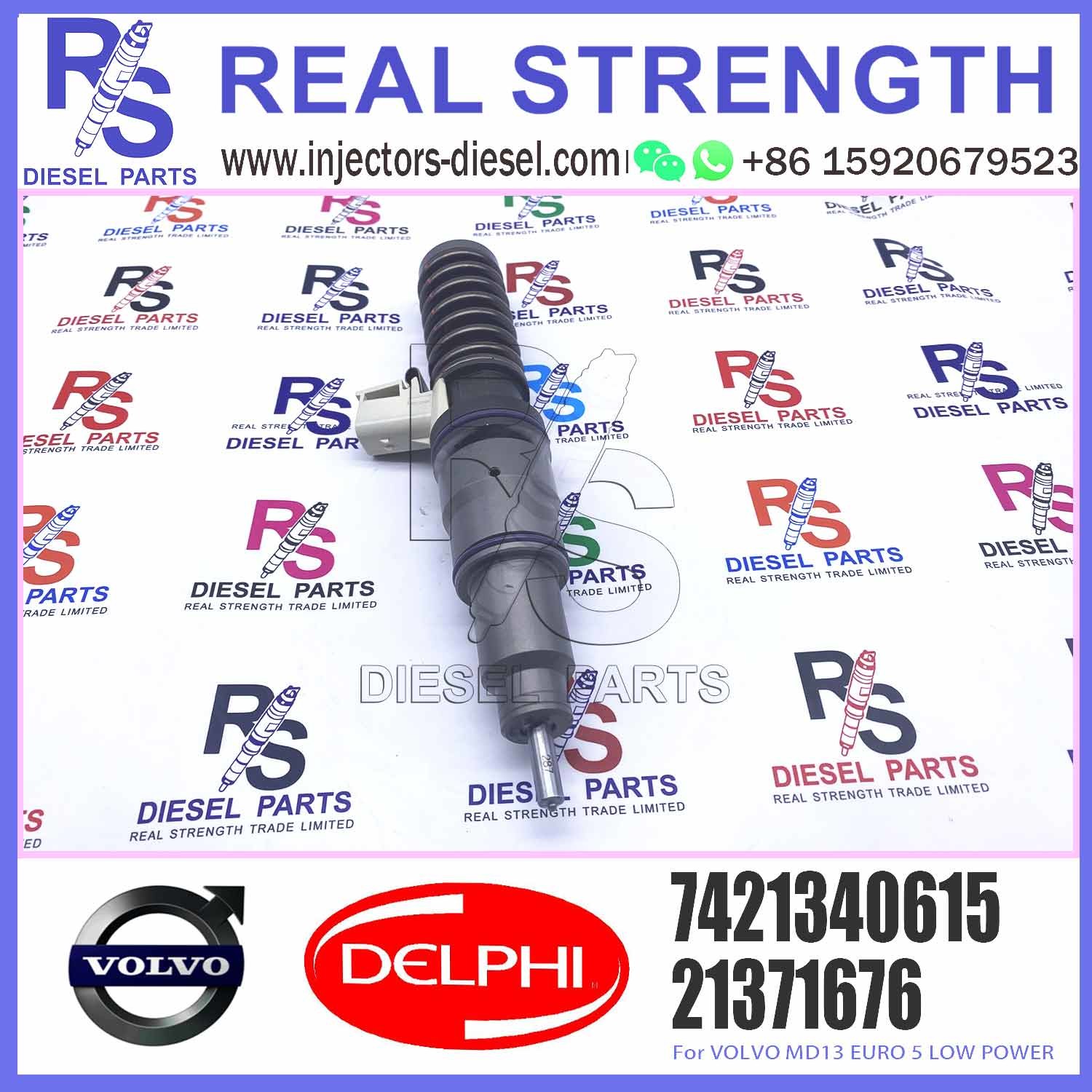 New Diesel Fuel Injector 21371676 85003267 BEBE4D25002 BEBE4D25101 BEBE4D25102 7421340615 For V-O-L-V Trucks D13C Euro 5