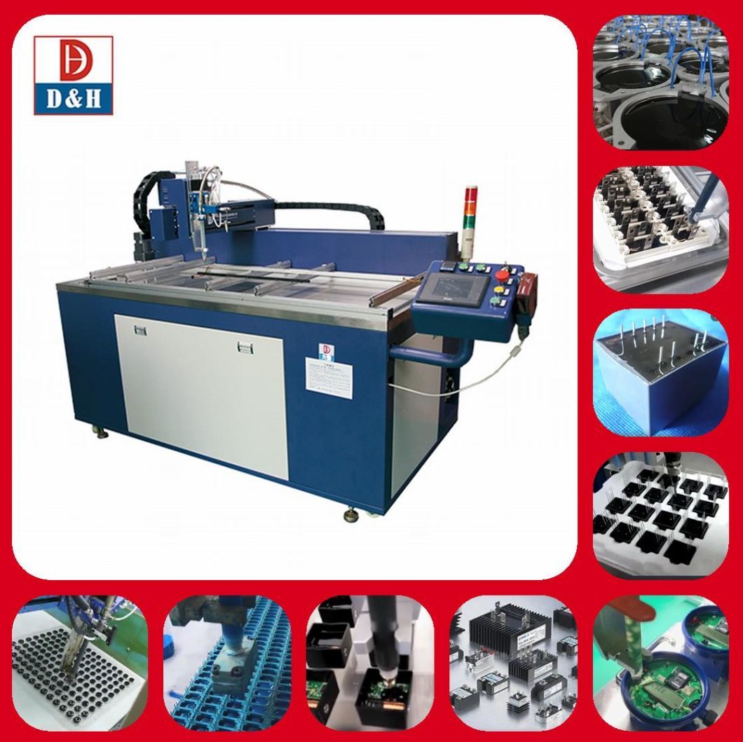 Machine Mix Two Silicone or Polyurethane Components to Encapsulate LEDs