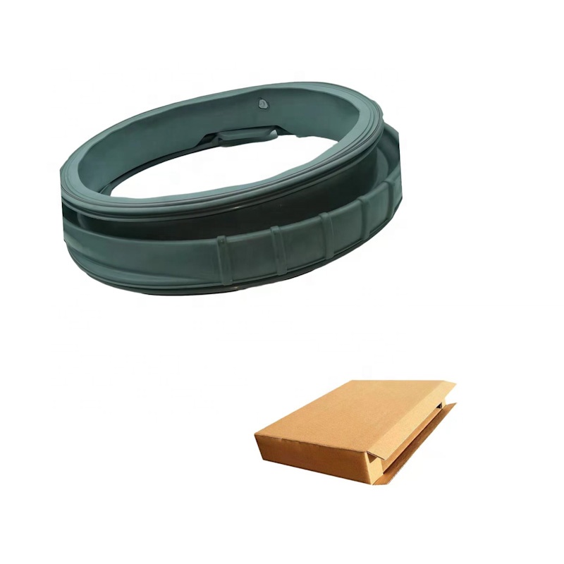 Grey Rubber Door Seal Gasket for Samsung Washing Machine Spare Parts Original DC97-16596A