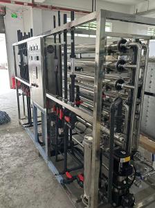 Quality Two Stages RO EDI Plant Ultrapure Water Machine Stainless Steel Fitting wholesale