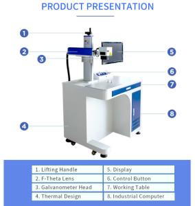 Quality Acrylic / Rubber Co2 Laser Marking Machine 50w wholesale