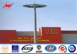 Sealing - in Outdoor Led Display Galvanized Metal Light Pole For Airport
