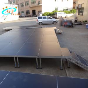 Quality Aluminium 3floors Outdoor Concert Stage Non Slip Surface wholesale