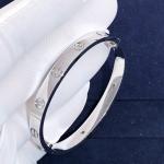 High-End High Quality Elegant Amazing Car Tier 18k LOVE Bracelet 4 Diamonds