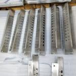 1mm Thin Black Sheet Metal Bending Powder Coated Metal Bending Parts