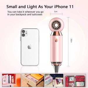 Quality Mini 2 Meter Wire One Step Portable Hair Blow Dryer wholesale