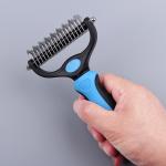 Pet Grooming Stainless Steel Brush 17 9cm Double Side Comb Dogs Sustainable
