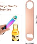 Zinc Alloy Metal Bottle Openers Mens Beer Opener Key Chain Embossing