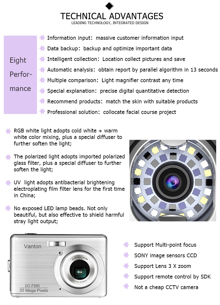 magic mirror skin analyzer health analyzer UV Images skin analyzer CE approval machine beauty device skin 3d analyzing