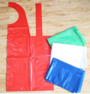 Quality Plastic HDPE LDPE Throw Away Aprons Disposable Single Folded Waterproof wholesale