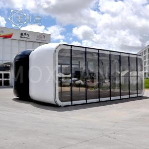 Quality 8M Box Hotel Luxury Glamping Tent Glass House Resort For Outdoor Shop wholesale