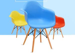 Quality Mid Century Simple Wooden Dining Chairs With 82cm Seat back height wholesale