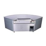 Commercial Restaurant Japanese Fan Shape Outdoor Grill Equipment Teppanyaki