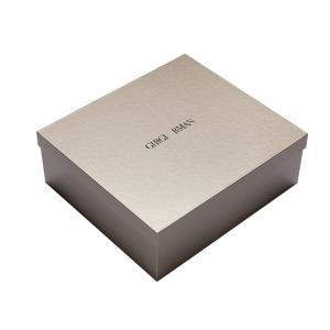 Quality High quality customized embossed stamping logo rigid cardboard shoes box wholesale