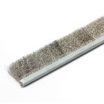 Stainless Steel Wire Polishing Industrial Brush Strip Weatherproof ODM
