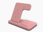 15W Fast ABS Charger All In 1 Wireless Charging For Airpods Coloful