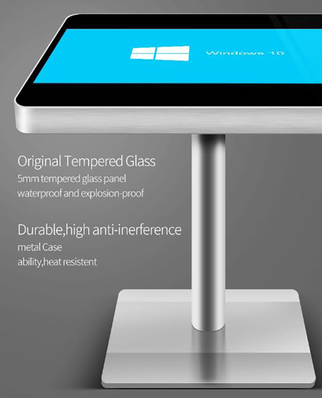 Waterproof Interactive Lcd Screen Touch The Coffee Table Smart Game Table With Touch For Mall Or Restaurant