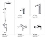 Brushed Bathroom Vessel Faucet Deck Mounted Bathroom Water Tap