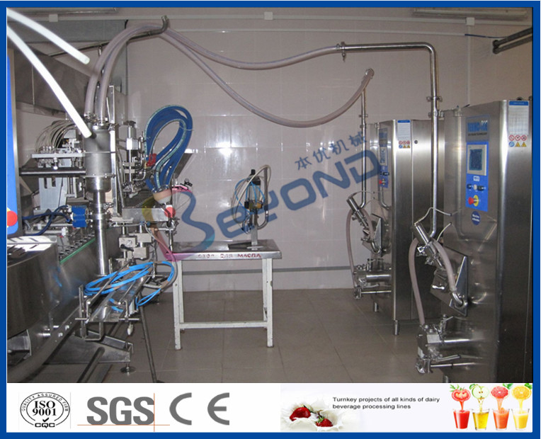 Durable Dairy Processing Plant 500L Mini Ice Cream Processing Plant ISO9001