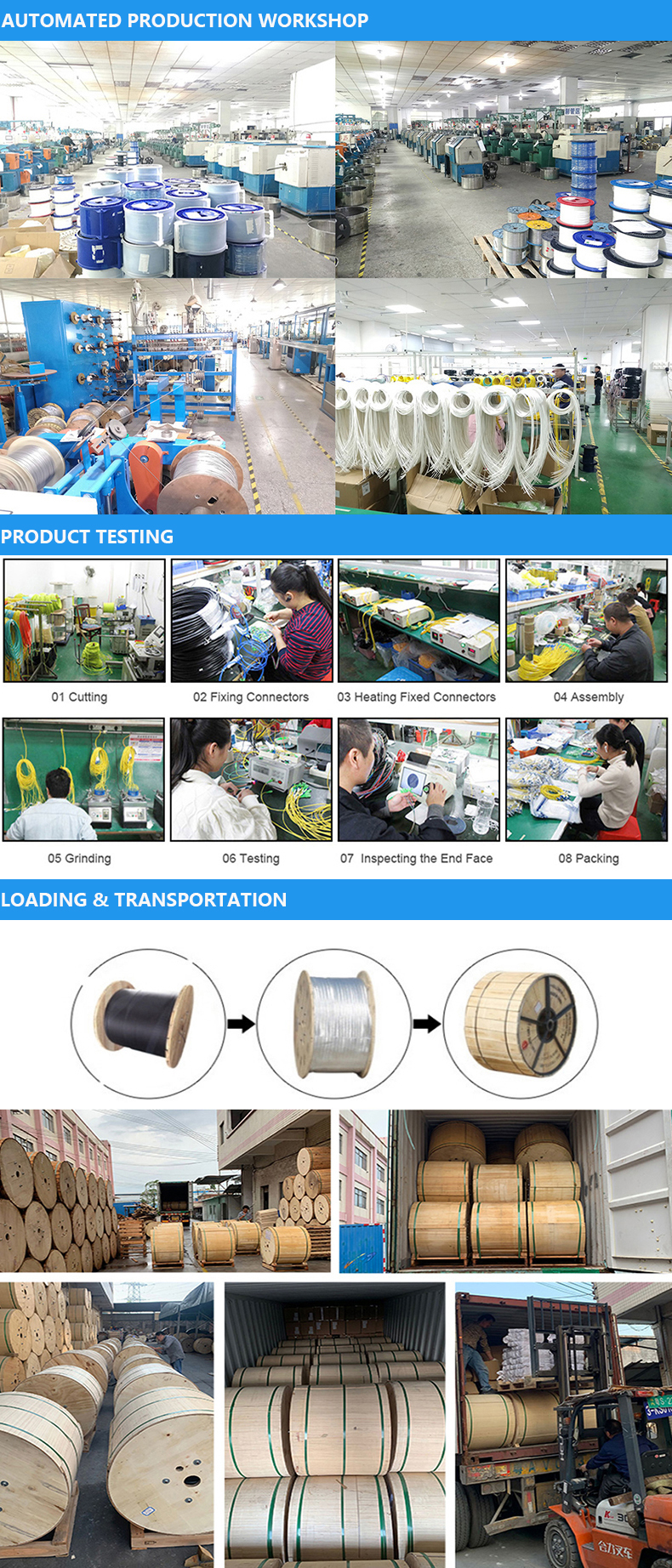 High Speed HXCOWO Aerial Single Mode GYXTW Outdoor 12Core G652D Tube HDPE Jacket Armoured Fiber Optical Cable