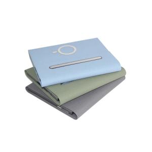 China Custom Logo Wireless Power Bank Notebook Leather Hardcover Journal on sale