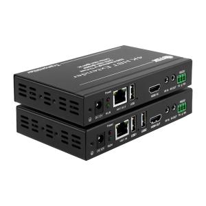 Quality Cat.5 / Cat.6 Video Audio HDMI Fiber Extender 120M 4k Transmitter And Receiver wholesale