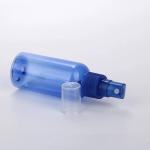 60MM Blue PET Spray Bottle Custom High Durable Leakproof Plastic Jar