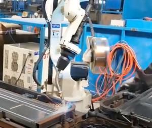 Quality Industry Robotic Workstations 6 Axis Welding Intelligent For Trike Motorcycles Frame wholesale
