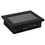VESA Mount Rugged Industrial Pc , Fanless All In One metal case