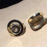 Chopard diamonds earring 18kt gold with yellow gold or white gold