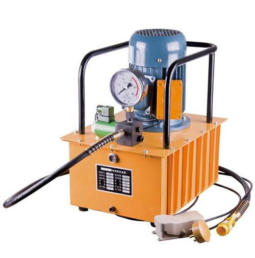 Single action electric hydraulic pump ZCB-700B, portable electric motor