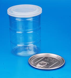 Quality Clear Small Round Jars With Lids , Anti Bacteria Plastic Airtight Storage Jars wholesale