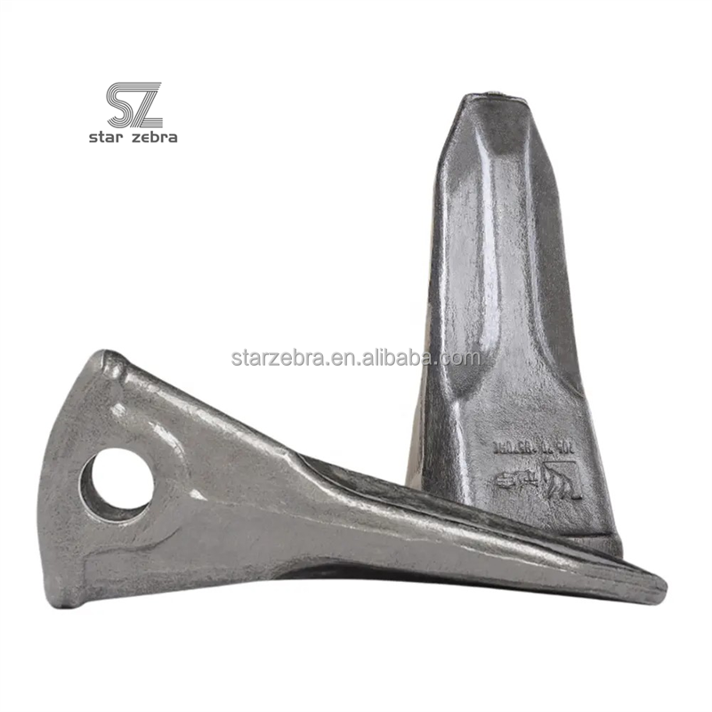 CATERPILLAR Excavator Bucket Teeth E305.5 306 307 312 313 320 325 330 336 345 349d Forged Flat Sharp Teeth for Machinery