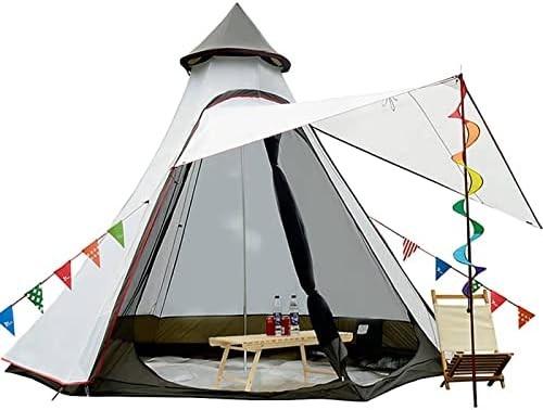 12'x10'x8'Dome Camping Tent 5-6 Person 4 Season Double Layers Waterproof Anti-UV