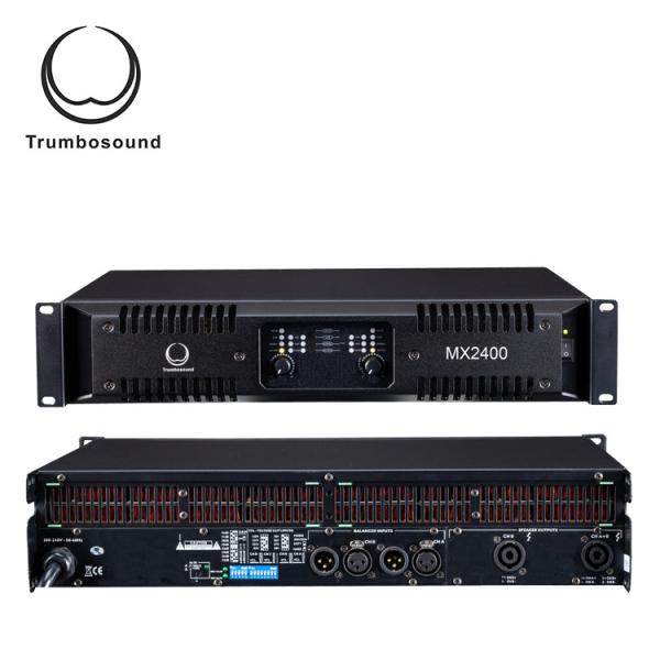 Digital amplifier professional power amplifier 2 channel amplifier 2x2400W ,